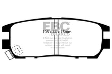 Load image into Gallery viewer, EBC 92-97 Mitsubishi Montero 3.0 Greenstuff Rear Brake Pads Brake Pads - Performance EBC