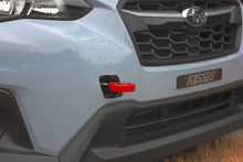 Load image into Gallery viewer, Perrin 2022 Subaru WRX / 18-21 Crosstrek / 14-21 Forester Tow Hook Kit (Front) - Red Tow Hooks Perrin Performance