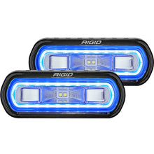 Load image into Gallery viewer, Rigid Industries SR-L Series Surface Mount LED Spreader Pair w/ Blue Halo - Universal Light Bars & Cubes Rigid Industries