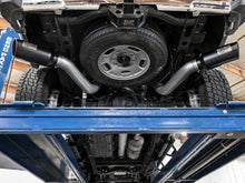 Load image into Gallery viewer, aFe Atlas Exhaust 4in Dual DPF-Back Al Steel w/ Pol Tips 16-17 GM Diesel Truck V8-6.6L (td) LML DPF Back aFe