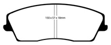Load image into Gallery viewer, EBC 05-09 Chrysler 300 2.7 Redstuff Front Brake Pads Brake Pads - Performance EBC