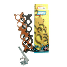 Load image into Gallery viewer, BBK 86-95 Mustang 5.0 Phenolic Manifold Spacer Kit Ford GT40 Cobra 3/8 Intake Spacers BBK