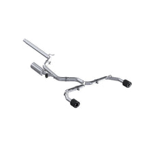 Load image into Gallery viewer, MBRP 2022 VW Golf GTI MK8 T304 SS 3in Cat-Back Exhaust 2.5in Dual Split Rear w/ Carbon Fiber Tips Catback MBRP