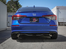 Load image into Gallery viewer, aFe Takeda 2.5in 304 SS Cat-Back Exhaust System w/CF Tips 2022+ Honda Civic L4-1.5L (t) Catback aFe