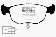 Load image into Gallery viewer, EBC 98-99 Ford Contour 2.5 SVT Ultimax2 Front Brake Pads Brake Pads - OE EBC