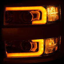 Load image into Gallery viewer, ANZO Projector Headlights 15-17 Chevrolet Silverado 2500HD / 3500HD Chrome w/ Chrome Rim Headlights ANZO