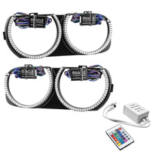 Load image into Gallery viewer, Oracle 15-21 Dodge Challenger Pre-Installed Halo Headlight Bezel - w/ Simple Controller SEE WARRANTY Light Mounts ORACLE Lighting