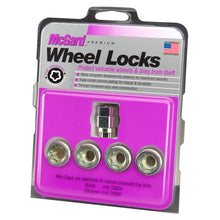 Load image into Gallery viewer, McGard Wheel Lock Nut Set - 4pk. (Under Hub Cap / Cone Seat) 7/16-20 / 3/4 & 13/16 Hex / .775in. L Lug Nuts McGard