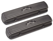 Load image into Gallery viewer, Edelbrock Valve Cover Classic Series Pontiac 1962-1979 301-455 CI V8 Black Valve Covers Edelbrock