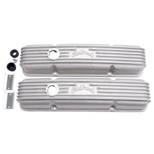 Load image into Gallery viewer, Edelbrock Valve Cover Classic Series Chevrolet 1959-1986 262-400 CI V8 w/ Breather Holes Satin Valve Covers Edelbrock