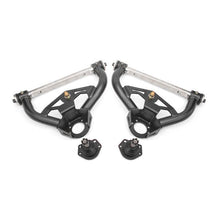 Load image into Gallery viewer, BMR 78-87 GM G-Body Non-Adjustable Upper A-Arms Delrin Std Ball Joint - Black Hammertone Control Arms BMR Suspension