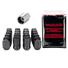 Load image into Gallery viewer, McGard 5 Lug Hex Install Kit w/Locks (Cone Seat Nut) 1/2-20 / 13/16 Hex / 1.5in. Length - Black Lug Nuts McGard