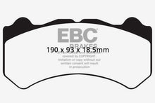 Load image into Gallery viewer, EBC 08-11 Nissan GT-R (R35) 3.8 Twin Turbo (Cast Iron Rotors) Yellowstuff Front Brake Pads Brake Pads - Performance EBC