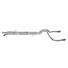 Load image into Gallery viewer, Gibson 08-13 Toyota Tundra Base 5.7L 2.5in Cat-Back Dual Split Exhaust - Black Elite Catback Gibson