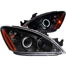 Load image into Gallery viewer, ANZO 2004-2007 Mitsubishi Lancer Projector Headlights w/ Halo Black (CCFL) Headlights ANZO