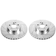 Load image into Gallery viewer, Power Stop 07-08 Mercedes-Benz CL550 Front Evolution Drilled & Slotted Rotors - Pair Brake Rotors - Slot & Drilled PowerStop