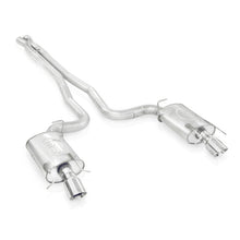Load image into Gallery viewer, Stainless Works 2009-15 Cadillac CTS-V Sedan 3in Catback System X-Pipe Chambered Mufflers 4in Tips Catback Stainless Works