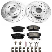 Load image into Gallery viewer, Power Stop 11-15 Honda CR-Z Rear Z23 Evolution Sport Brake Kit Brake Kits - Performance D&S PowerStop