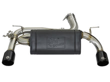 Load image into Gallery viewer, aFe MACHForce XP 16-17 BMW 340i/iX 440i/iX L6-3.0L (t) SS Axle-Back Exhaust w/Black Tip Axle Back aFe