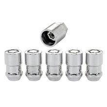 Load image into Gallery viewer, McGard Wheel Lock Nut Set - 5pk. (Cone Seat) 7/16-20 / 3/4 Hex / 1.46in. Length - Chrome Lug Nuts McGard