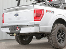 Load image into Gallery viewer, aFe Gemini XV 3in 304 SS Cat-Back Exhaust 2021 Ford F-150 V6 2.7L/3.5L (tt)/V8 5.0L w/ CO Black Tips Catback aFe