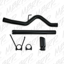 Load image into Gallery viewer, MBRP 10-12 Dodge 2500/3500 Cummins 6.7L Filter Back Single Side Black Coated Exhaust System DPF Back MBRP