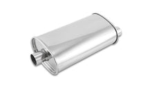 Load image into Gallery viewer, Vibrant StreetPower Oval Muffler - 2in Inlet/Dual Outlet (Center In - Offset Out) Muffler Vibrant