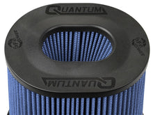 Load image into Gallery viewer, aFe Quantum Pro-5 R Air Filter Inverted Top - 5in Flange x 9in Height - Oiled P5R Cold Air Intakes aFe
