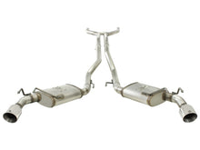 Load image into Gallery viewer, aFe MACHForce XP Exhaust 2.5in Stainless Steel CB/10-13 Chevy Camaro V6-3.6L (td) (polished tip) Catback aFe