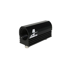 Load image into Gallery viewer, Aeromotive 96-04 Ford 4.6 L Fuel Rail Pressure Sensor Adapter Log (-08 AN inlet / outlet) Fuel Manifolds Aeromotive