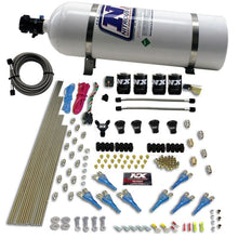 Load image into Gallery viewer, Nitrous Express Pro-Shk/Gas 4 Solenoids Nitrous Kit (200-600HP) w/15lb Bottle Nitrous Systems Nitrous Express