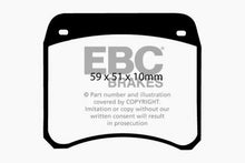 Load image into Gallery viewer, EBC 63-69 Rover Mini Cooper Greenstuff Front Brake Pads Brake Pads - Performance EBC