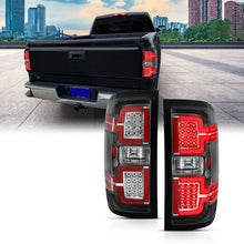 Load image into Gallery viewer, ANZO 2014-2018 Chevy Silverado 1500 LED Taillights Black Tail Lights ANZO