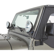 Load image into Gallery viewer, Rampage 1976-1983 Jeep CJ5 Windshield Hinge Light Bracket - Black Doors Rampage