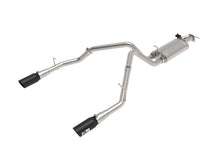 Load image into Gallery viewer, aFe Gemini XV 3in 304 SS Cat-Back Exhaust 19-21 Ram 1500 V8 5.7L Hemi w/ Black Tips Catback aFe