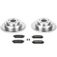 Load image into Gallery viewer, Power Stop 05-06 Saab 9-2X Rear Z23 Evolution Sport Brake Kit Brake Kits - Performance D&S PowerStop