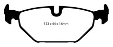 Load image into Gallery viewer, EBC 99-01 Saab 9-5 2.3 Turbo (Aero) Redstuff Rear Brake Pads Brake Pads - Performance EBC