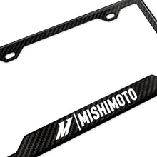 Load image into Gallery viewer, Mishimoto Carbon Fiber License Plate Frame - Gloss Apparel Mishimoto