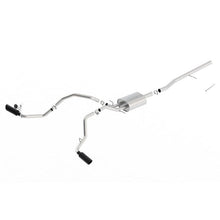 Load image into Gallery viewer, Borla 14-16 Chevrolet Silverado 1500 5.3L ATAK Catback Exhaust w/ Black Chrome Tips Catback Borla