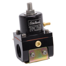 Load image into Gallery viewer, Edelbrock Fuel Pressure Regulator EFI 180 GPH 35-90 PSI -10In/Out -6 Return Black Fuel Pressure Regulators Edelbrock