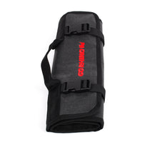 Load image into Gallery viewer, Go Rhino XVenture Gear Tool Wrench Roll - Large (4x4in. Closed) 12oz Waxed Canvas - Black Cargo Boxes & Bags Go Rhino