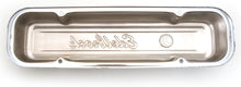 Load image into Gallery viewer, Edelbrock Valve Cover Signature Series Pontiac 1962-1979 301-455 CI V8 Low Chrome Valve Covers Edelbrock