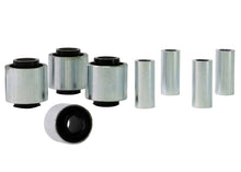Load image into Gallery viewer, Whiteline Plus 9/89-8/09 Subaru Legacy Rear Control Arm Lower Front Inner & Outer Bushing Kit Bushing Kits Whiteline