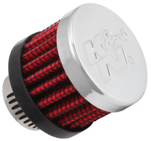 Load image into Gallery viewer, K&N Rubber Base Crankcase Vent Filter - 0.55in Flange ID 1.375in OD 1.125in Height Air Filters - Universal Fit K&N Engineering