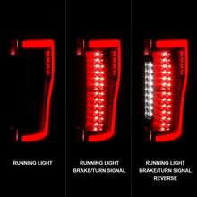 Load image into Gallery viewer, ANZO 2017+ Ford F-250 LED Taillights - Black/Clear Tail Lights ANZO