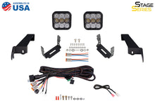 Load image into Gallery viewer, Diode Dynamics 18-21 Jeep JL Wrangler SS5 Bumper LED Pod Light Kit - Yellow Pro Driving Light Accessories and Wiring Diode Dynamics