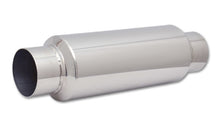 Load image into Gallery viewer, Vibrant SS Resonator (Standard Design) 3.5in inlet/outlet x 18in long w/5in OD resonator body Resonators Vibrant