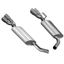 Load image into Gallery viewer, Kooks 14 Chevy SS LS3 6.2L OEM 3in Axleback Exhaust. w/and Quad 3in Slash Cut Pol Tips Axle Back Kooks Headers