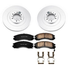 Load image into Gallery viewer, Power Stop 00-04 Mitsubishi Montero Sport Front Z17 Evolution Geomet Coated Brake Kit Brake Kits - Performance Blank PowerStop