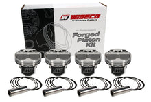 Load image into Gallery viewer, Wiseco Acura 4v Domed +8cc STRUTTED 87.0MM Piston Kit Piston Sets - Forged - 4cyl Wiseco